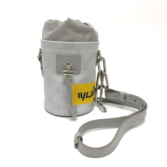 LOUIS VUITTON WhiteMonogram chalk nano Bag Shoulder Bag - Picture 1 of 12